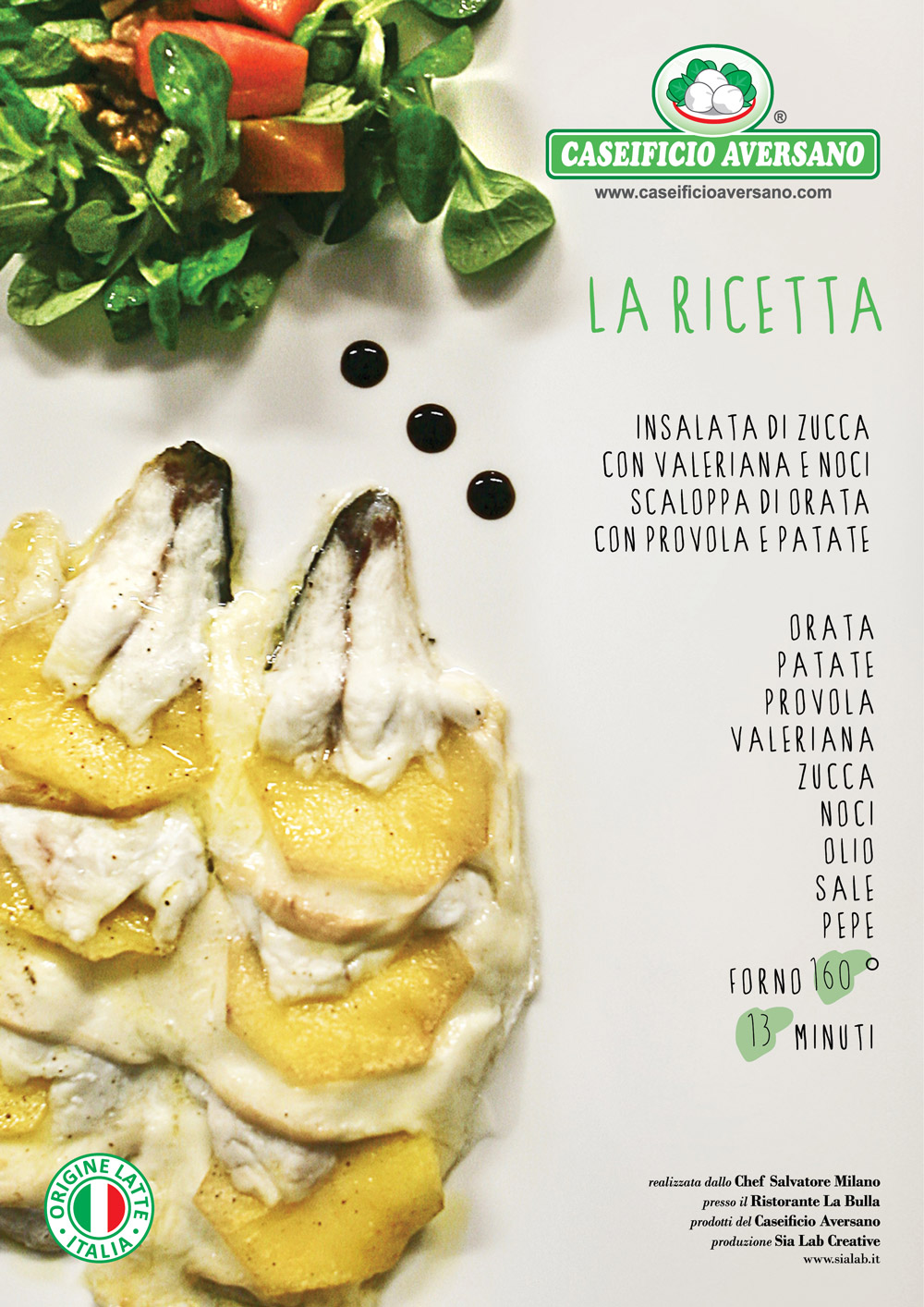 ricetta orata